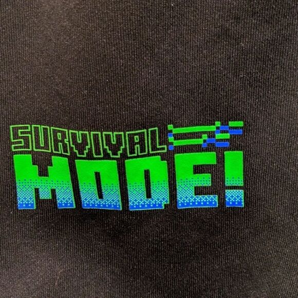 EUC Point Zero X Minecraft XL Men's Zip Pocket Shorts - Picture 2 of 5